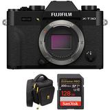 FUJIFILM X-T30 II Mirrorless Camera with Accessories Kit (Black) 16759615
