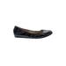 Vera Wang Flats: Black Print Shoes - Women's Size 7 - Round Toe