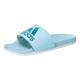 adidas Damen Adilette Comfort Slides, Aqua/Arctic Fusion/Crystal White, 38