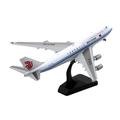 ZYAURA 1:400 Scale International Aviation B747-400 B-2472 Alloy Passenger Plane Model