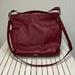 Coach Bags | Coach Leather Hobo Purse, Burgundy | Color: Red | Size: Os