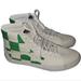 Vans Shoes | Nwot Van's Light Green & White Sk8 Checkerd Sk8 Hightop Sneakers | Color: Green/White | Size: 10