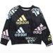 Adidas Shirts & Tops | Nwt Adidas Kid's Logo Print Sweatshirt, Size 10/12, Color Black Multi | Color: Black/Pink | Size: 10g