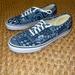 Vans Shoes | Mens Vans Van Doren Blue Bandana Print Era Low | Color: Blue/White | Size: 11