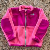 The North Face Jackets & Coats | Euc Girl’s The North Face Denali Toddler Zipper Jacket Worn Once Size 18-24month | Color: Pink | Size: 18-24 Months