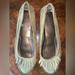 Nine West Shoes | Nine West Women’s Green Ballerina Fringes Moccasin Sz 6.5 Shoes Flats | Color: Green | Size: 6.5