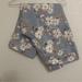 Nine West Jeans | Nine West Jeans Sz 14 Blue Floral Chrystie Crop Capri Stretch Denim Pants | Color: Blue | Size: 14