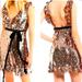 Free People Dresses | Free People Tribeca Sequin Siren Mini Dress | Color: Brown/Gold | Size: 12