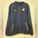 Under Armour Shirts & Tops | Notre Dame Under Armour Jacket Youth Large Full Zip Blue Packable Hood Irish | Color: Blue/Yellow | Size: Lb