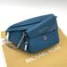 Michael Kors Bags | Michael Kors Large 2 In 1 Waistpack Crossbody Bag | Color: Blue/Silver | Size: Large