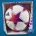 Adidas Accessories | Adidas Wucl Women's Champions League Official Match Ball Size 5 Ia0958 | Color: White | Size: Os