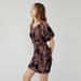Free People Dresses | Nwt Free People Brown & Black Embroidered Puff Sleeve Mini Dress, S | Color: Black/Brown | Size: S