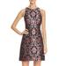 Kate Spade Dresses | Nwot Kate Spade Pink And Black Tapestry Fit-And-Flare Jacquard Dress | Color: Black/Pink | Size: 6