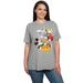 Disney Tops | New Women's Plus Size Mickey Mouse & Friends T-Shirt Gray Minnie Daisy Pluto | Color: Gray | Size: Various