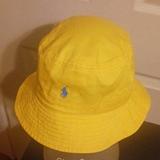 Polo By Ralph Lauren Accessories | Nwt Polo Ralph Lauren Cotton Chino Bucket Hat - Yellow | Color: Gold | Size: Various