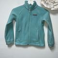 Columbia Jackets & Coats | Columbia Girls Benton Fleece Jacket Size S 7/8 | Color: Blue/Green | Size: S 7/8