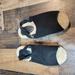 Urban Outfitters Shoes | 6 Urban Outfitters Black Suede Platform Espadrilles | Color: Black/Tan | Size: 6