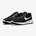 Nike Shoes | Nike Revolution 6 Men's Running Sneakers Shoes Extra Wide Size 11.5 Black/White | Color: Black/White | Size: 11.5