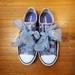 Converse Shoes | Nwot Converse Chuck Taylor All Star Sparkly Purple Shoe Women (4) | Color: Purple/Silver | Size: 4