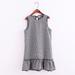 Zara Dresses | Nwt Zara Trafaluc Gingham Drop-Waist Dress | Color: Black/White | Size: S