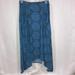 Free People Skirts | Free People; Bohemian Skirt, Size S/P, Lagenlook, Front Pockets, No Damages, Euc | Color: Blue/Gold | Size: Sp