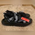 Nike Shoes | Nwt Men’s Nike Oneonta Sandal | Color: Black/Gray | Size: 14