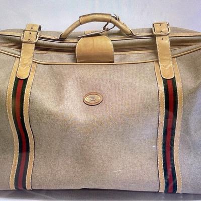 Gucci Bags | Gucci Vintage Luggage | Color: Brown/Tan | Size: Os