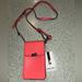 Nine West Bags | Nine West Azalea Crossbody Bag Cell Phone Holder With Card Slots Pink-Nwt! | Color: Pink | Size: Os