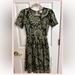 Lularoe Dresses | Lularoe Amelia Dress | Color: Green/White | Size: Xs