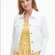 Kate Spade Jackets & Coats | Nwt Kate Spade White Denim Jacket | Color: White | Size: S