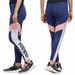 Adidas Pants & Jumpsuits | Adidas Climalite Designed 2 Move 7/8 High Rise Colorblock Leggings Size S | Color: Blue/Pink | Size: S