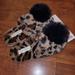 Jessica Simpson Shoes | Nwt Jessica Simpson Cheetah Slippers | Color: Black/Brown | Size: M 7-8