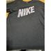 Nike Tops | Nike Dri Fit The Nike Tee Short Sleeve Shirt Black Women's Size Medium Spell Out | Color: Black | Size: M