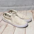 Nike Shoes | Nike Court Legacy Shoes Womens Size 9 White Ivory Dj1977-100 Slip On Cork | Color: Tan/White | Size: 9