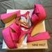 Nine West Shoes | Nine West Platform Sandals | Color: Pink | Size: 8