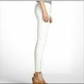 Tory Burch Jeans | Euc - Tory Burch White Cropped Slim Jean Pants | Color: White | Size: 30