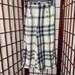 American Eagle Outfitters Pants & Jumpsuits | Nwt American Eagle Plaid Wide Leg | Nautical Navy Cream Buttons Pants | Color: Cream | Size: Xs