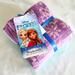 Disney Bath, Skin & Hair | Nwt Frozen One Washcloths! 4 Pack! | Color: Blue/Purple | Size: 12" X 12"