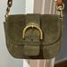 J. Crew Bags | Olive Green J Crew Shoulder Bag. | Color: Green/Tan | Size: Os