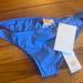 Tory Burch Swim | Nwt Xs Tory Burch Bikini Bottom | Color: Blue | Size: Xs