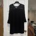 Zara Dresses | Nwot Zara Basic Black Lace Midi Dress | Color: Black | Size: S
