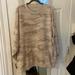 American Eagle Outfitters Tops | American Eagle Camo Oversized Crew Neck | Color: Tan | Size: Xl