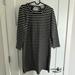Madewell Dresses | Madewell Black/White Striped Dress, Euc, Size Med | Color: Black/White | Size: M
