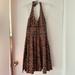 Lilly Pulitzer Dresses | Nwt Lilly Pulitzer Brown Willa Halter Dress White Label 6 4 | Color: Brown/Yellow | Size: 6