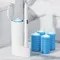 Nettoyeur de brosse de toilette jetable avec brosse de nettoyage de salle de bain à Long manche avec tête de brosse remplaçable accessoires de salle de bains de toilette