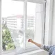 Moustiquaire auto-arina pour fenêtre rideau noir et blanc filet anti-moustiques pour porte