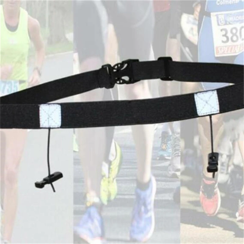 Ceinture de taille de course en plein air avec support de gel, ceinture de nombre de course de marathon, ceinture de gril, accessoires de sport de fitness, salle de sport à moteur, TriDuvet