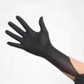 Gants de poulet NitCarter Latex Caoutchouc pour Cuisine Ménage Livres Travail Jardin Main Gants Noir