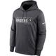 NIKE Herren Kapuzensweat Las Vegas Raiders Nike Therma Pullover Hoodie, Größe XL in Schwarz