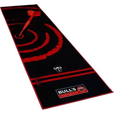 BULL'S Dartboard Carpet Mat 140 Red, Größe - in ROT